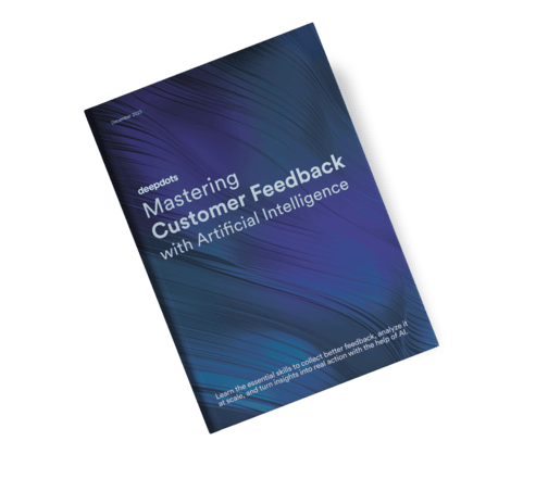 ebook how to use ai to collect analyze and act on customer feedback